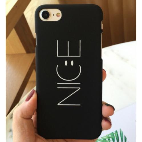 Iphone6 スマホケース ニコちゃんマーク ブラック Pc素材 シンプル ケース アイフォンケース Zbpa054 ダイレクト販売サービス ヤフー店 通販 Yahoo ショッピング