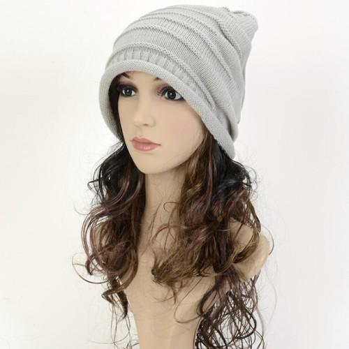 ライトグレー ニット帽 ニットキャップ メンズ レディース ユニセックス キャップ 帽子 男女兼用 無地 防寒 シンプル カジュアル Zvpa12 ダイレクト販売サービス ヤフー店 通販 Yahoo ショッピング