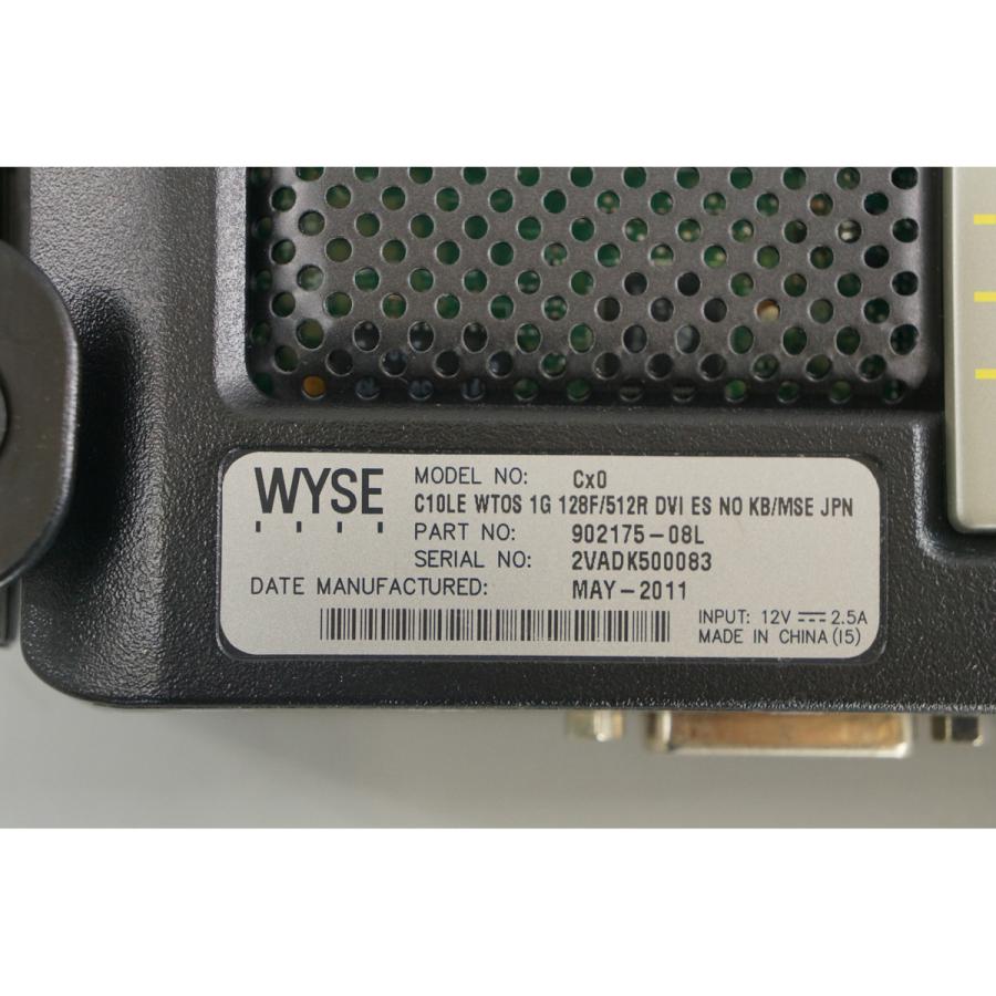 PG]USED 8日保証 9台入荷 WYSE Cx0 C10LE WTOS 1G 128F/512R DVI ES NO KB/MSE  902175-08L Thin Client …[SK02135-1042] :02135-1042:DIRWINGSショップ - 通販 -  Yahoo!ショッピング