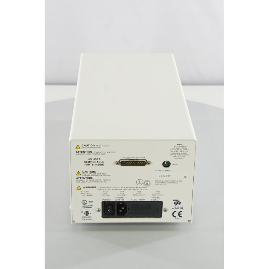 USED 8日保証 BECKMAN COULTER DU 800 SPECTROPHOTOMETER 【微量】 電源コード[ST02563-0006]