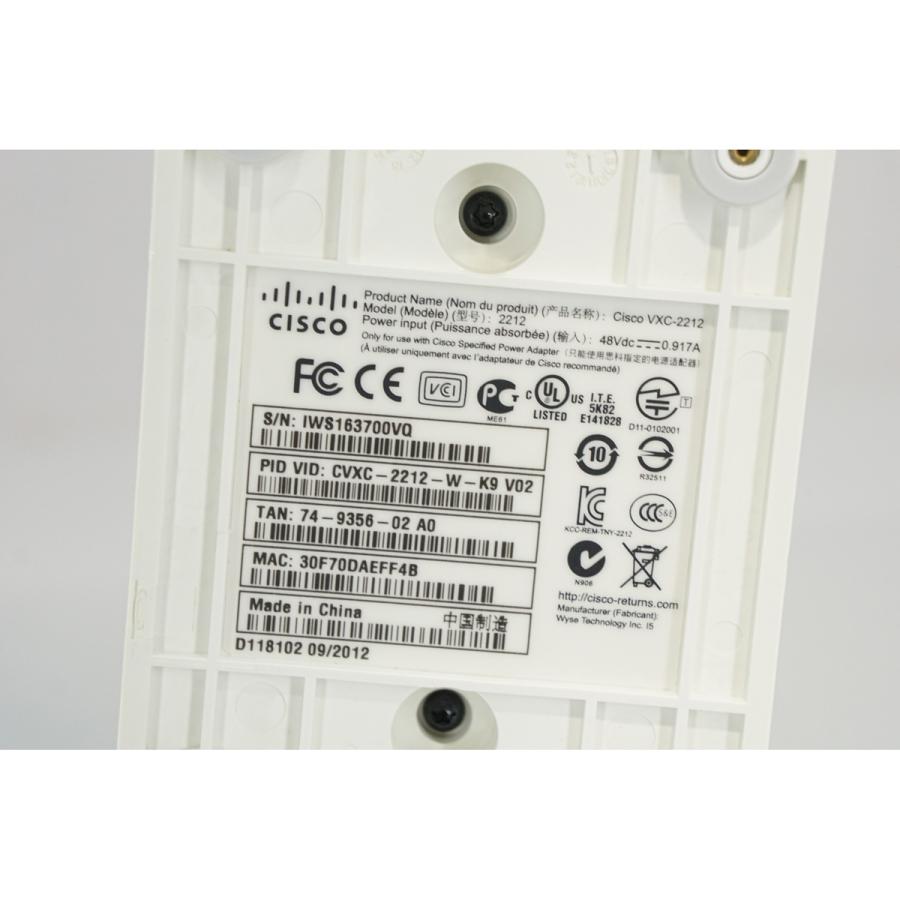 [PG]USED 8日保証 10台入荷 CISCO 2212 CVXC-2212-W-K9 VXC Virtualization ...