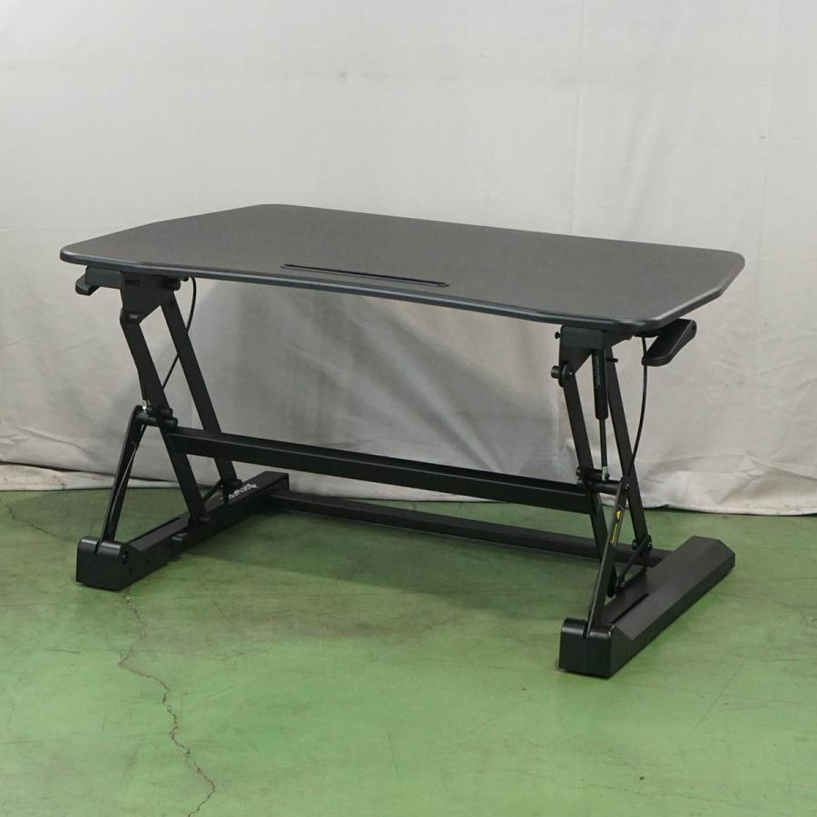 [DW] 8日保証 10台入荷 未使用品 Camel PSW-V(B) PSW-V STANWORK スタンディングデスク 90×79.5× ...
