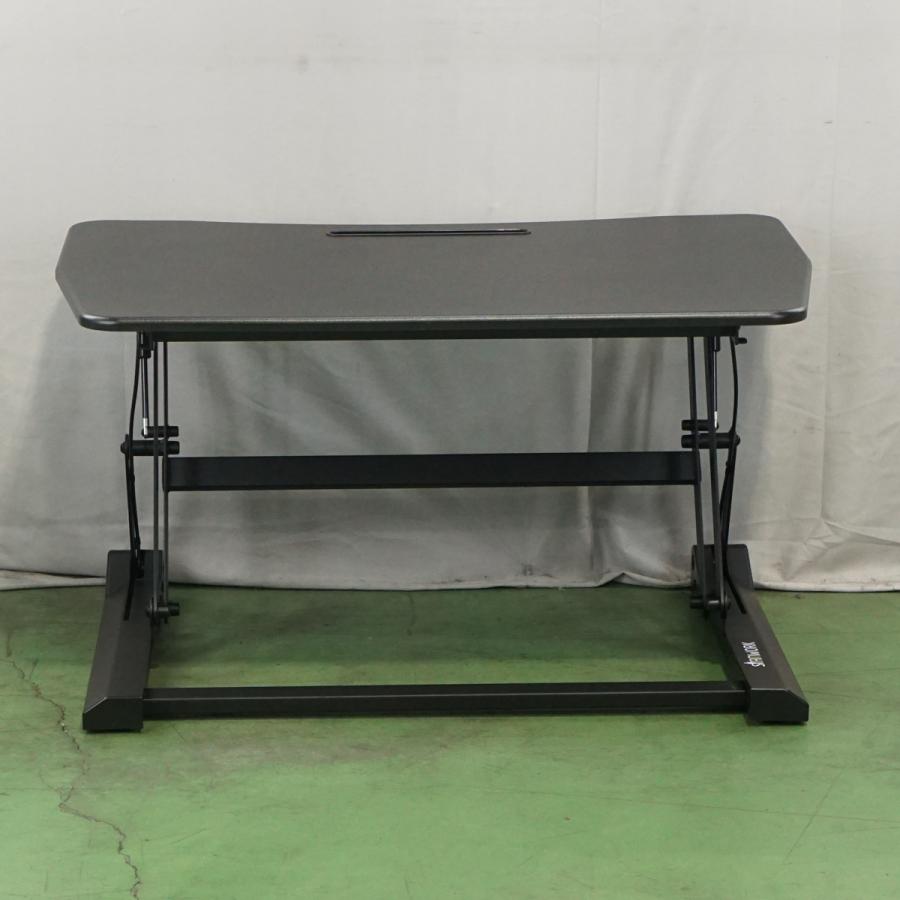 [DW] 8日保証 10台入荷 未使用品 Camel PSW-V(B) PSW-V STANWORK スタンディングデスク 90×79.5× ...