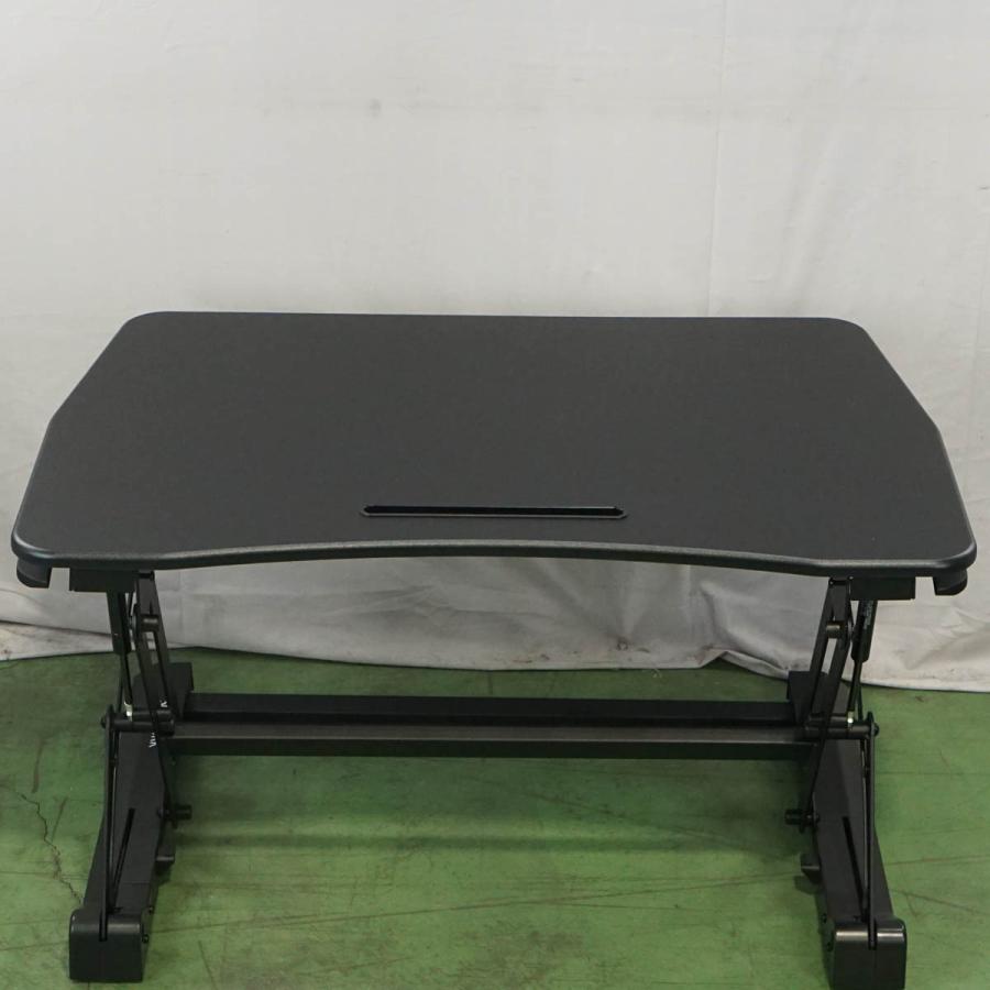 [DW] 8日保証 10台入荷 未使用品 Camel PSW-V(B) PSW-V STANWORK スタンディングデスク 90×79.5× ...