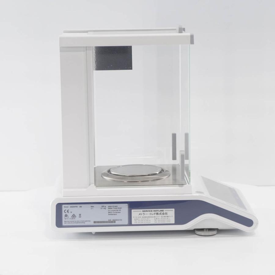 [DW]USED 8日保証 METTLER TOLEDO MS204TS /00 電子天秤 上皿 分析天びん MAX220g ACアダプター ...