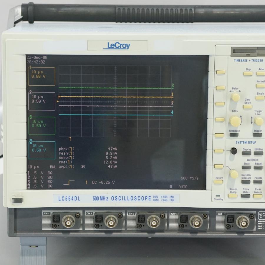 [DW]USED 8日保証 セット LECROY LC554DL DA1855A OSCILLOSCOPE Differential ...