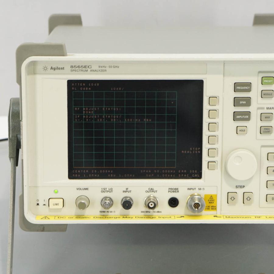 [DW]USED 8日保証 Agilent 8565EC SPECTRUM ANALYZER スペクトラムアナライザー 85620A 9kHz ...