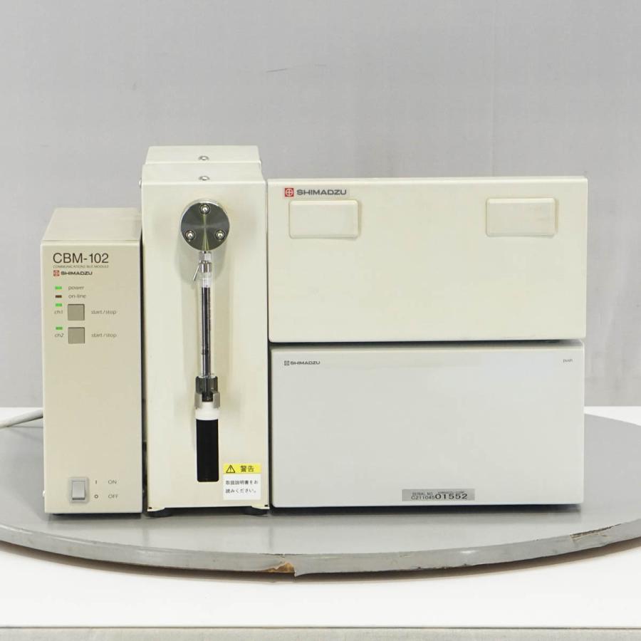 [DW]USED　8日保証　セット　SHIMADZU　CBM-102　BOX　VP　VALVE　COMMUNICATIONS　BUS　MODULE　OPTION　UNIT　HPLC　SYRINGE...[ST03021-0002]　FCV-11AL