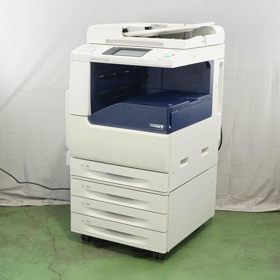 [JB]　USED　現状販売　DocuCentre-V　複合機　FUJI　C2263　印刷14139枚　J-C250　XEROX　XJ-CL4[ST03044-0006]