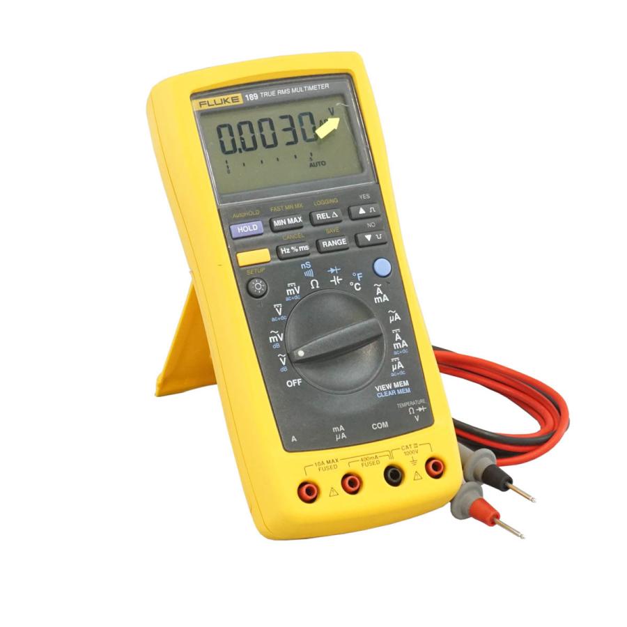 [DW]USED 8日保証 FLUKE 189 TRUE RMS MULTIMETER マルチメーター ソフトウェア 取扱説明書 ...