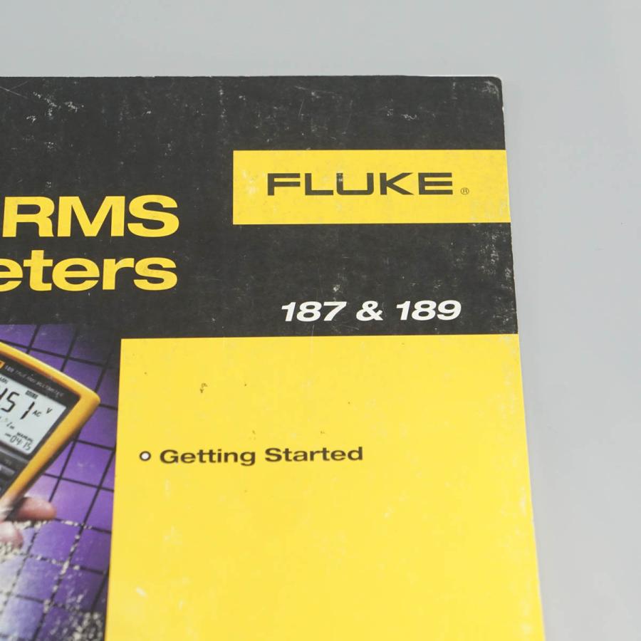 [DW]USED 8日保証 FLUKE 189 TRUE RMS MULTIMETER マルチメーター ソフトウェア 取扱説明書 ...