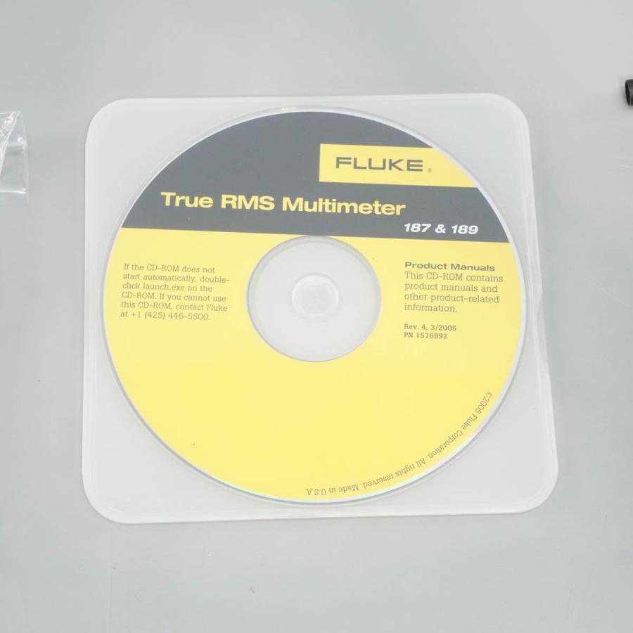[DW]USED 8日保証 FLUKE 189 TRUE RMS MULTIMETER マルチメーター ソフトウェア 取扱説明書 ...