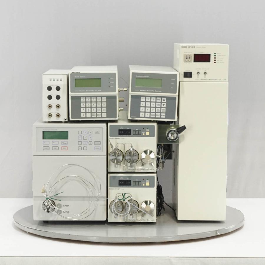 [DW]USED　セット　SSC　hplc　Detector　SSC-2120　09　Controller　VIS　Autosampler　PUMP　UV　取扱説明書[ST03094-0032]　SSC-3461　Gradient　SSC-5410　Oven