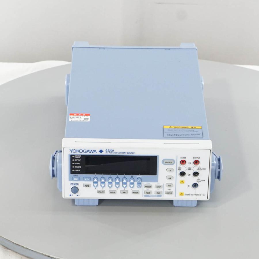[DW]USED 2022年04月次回校正 YOKOGAWA GS200 GS210-1-M/MON DC VOLTAGE/CURRENT ...