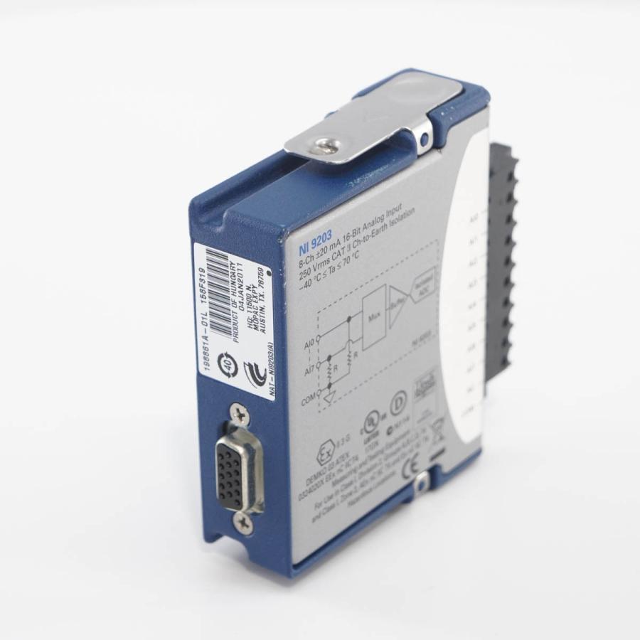 [DW]USED 8日保証 NATIONAL INSTRUMENTS NI 9203 DAQ Current Input Module ...