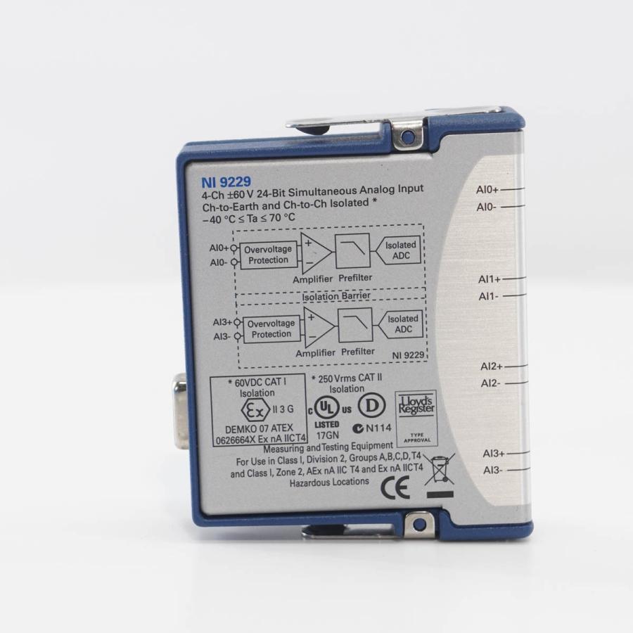 [DW]USED 8日保証 NATIONAL INSTRUMENTS NI 9229 DAQ C Series Voltage Input ...
