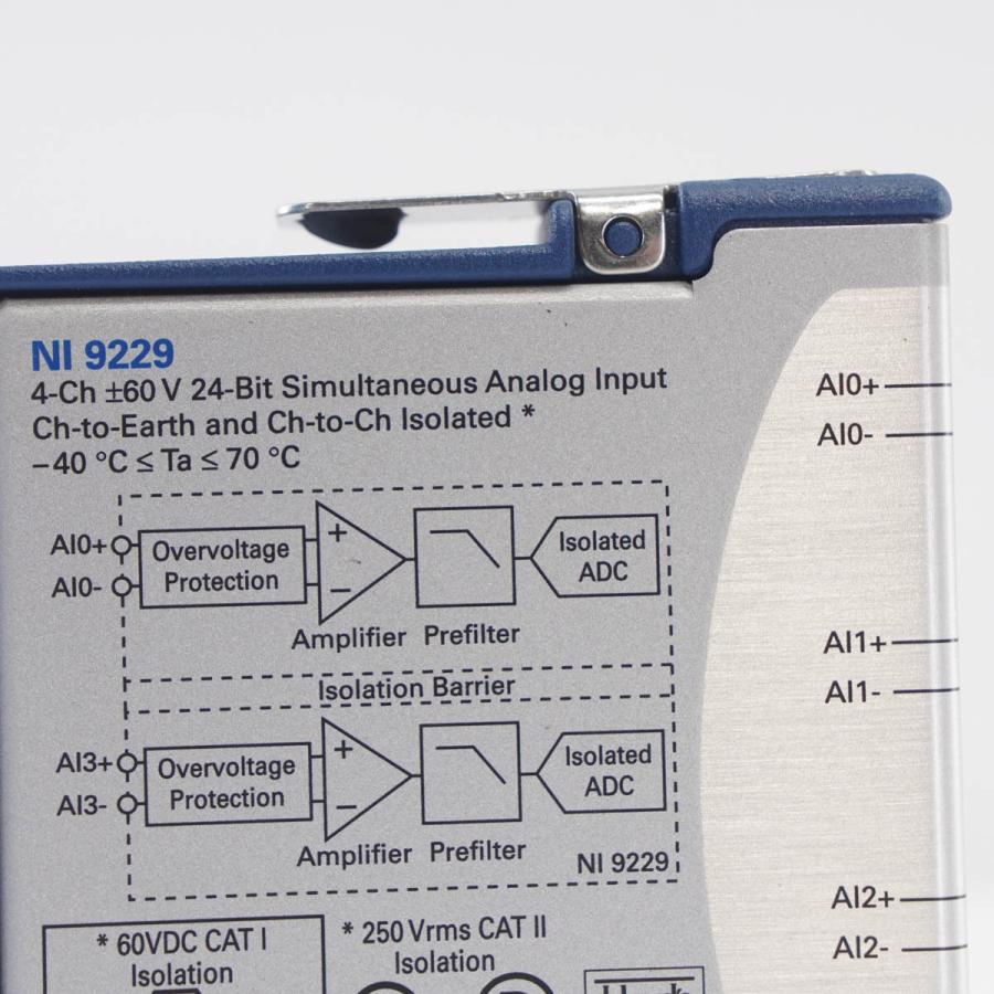 [DW]USED 8日保証 NATIONAL INSTRUMENTS NI 9229 DAQ C Series Voltage Input ...