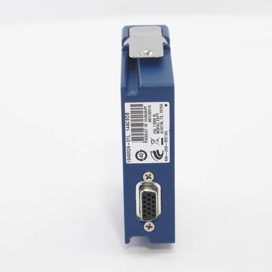 [DW]USED 8日保証 7台入荷 NATIONAL INSTRUMENTS NI 9221 DAQ C Series Voltage ...