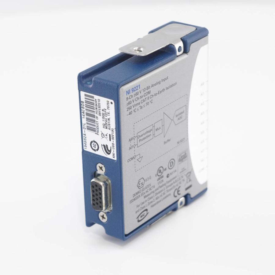 [DW]USED 8日保証 7台入荷 NATIONAL INSTRUMENTS NI 9221 DAQ C Series Voltage ...