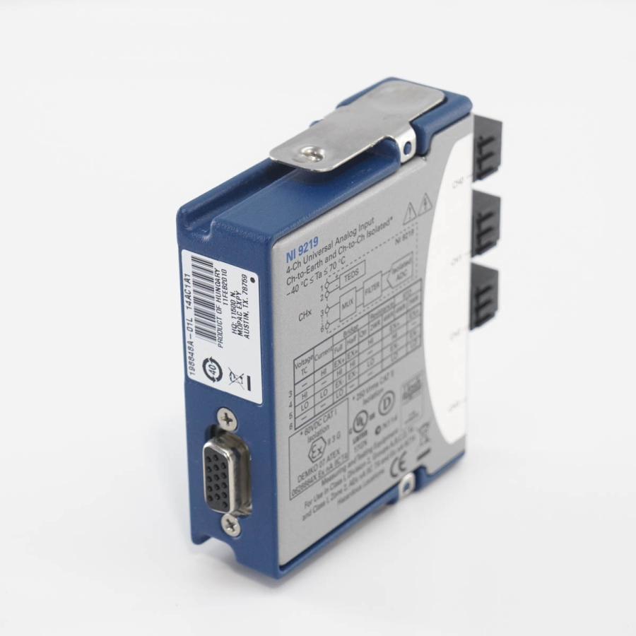 [DW]USED 8日保証 5台入荷 NATIONAL INSTRUMENTS NI 9219 DAQ C Series Universal ...