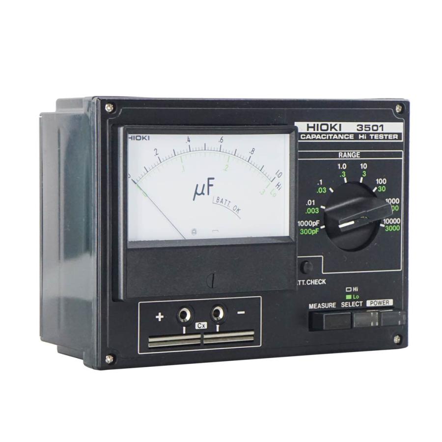 [JB]USED 現状販売 HIOKI 3501 CAPACITANCE Hi TESTER キャパシタンスハイテスター[ST03163-0075]