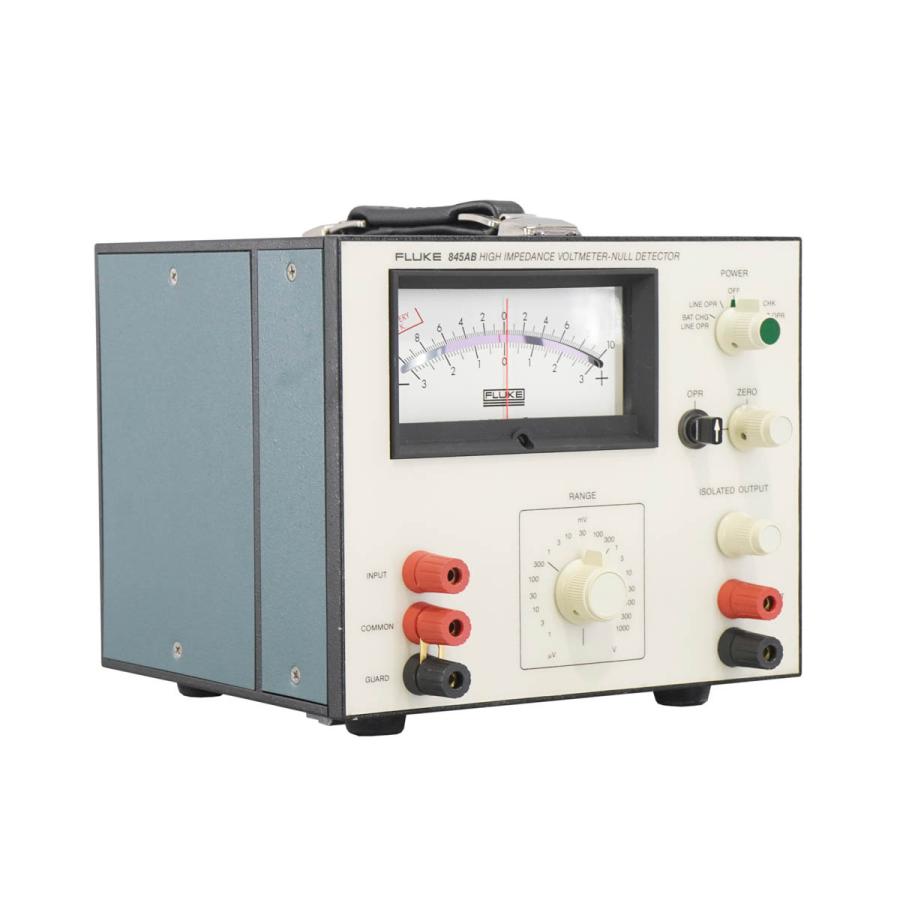 [DW]USED 8日保証 FLUKE 845AB HIGH IMPEDANCE VOLTMETER-NULL DETECTOR ...