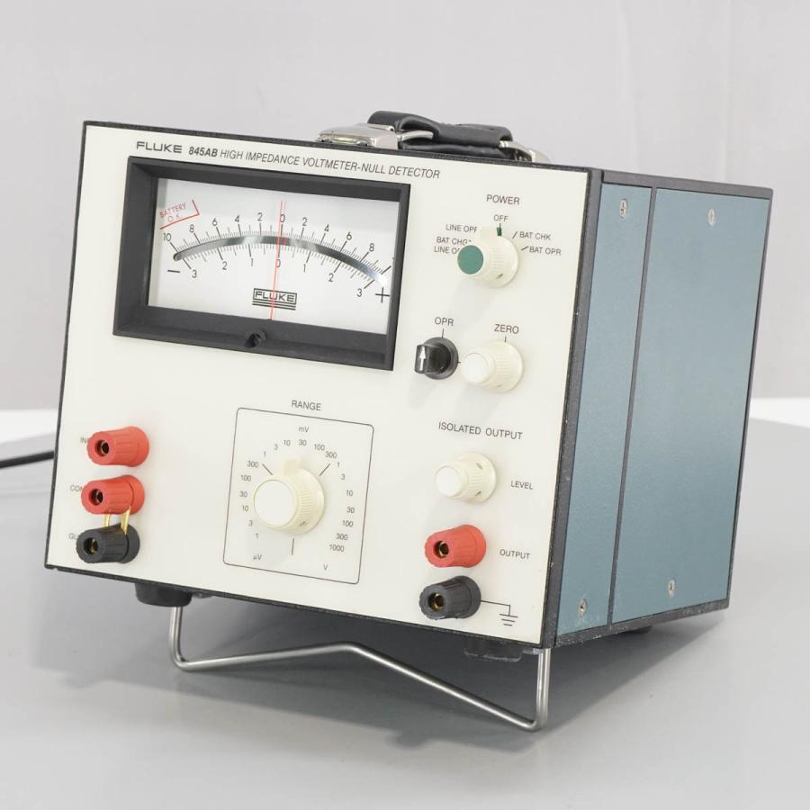 [DW]USED 8日保証 FLUKE 845AB HIGH IMPEDANCE VOLTMETER-NULL DETECTOR ...