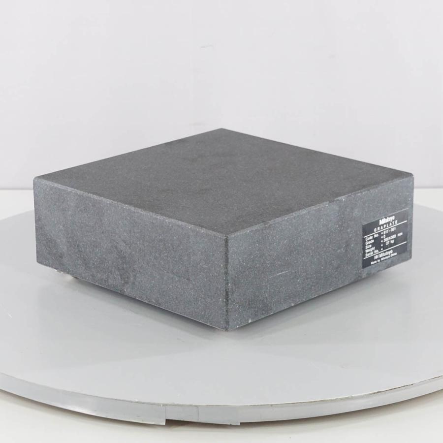 [DW]USED 8日保証 Mitutoyo 517-301 GRAPLATE グラプレート 精密石定盤 300×300mm[ST03163 ...