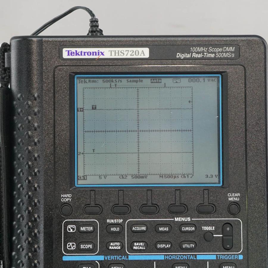 [DW]USED Tektronix THS720A Digital Real-Time 500MS/s 100MHz Scope/DMM ...