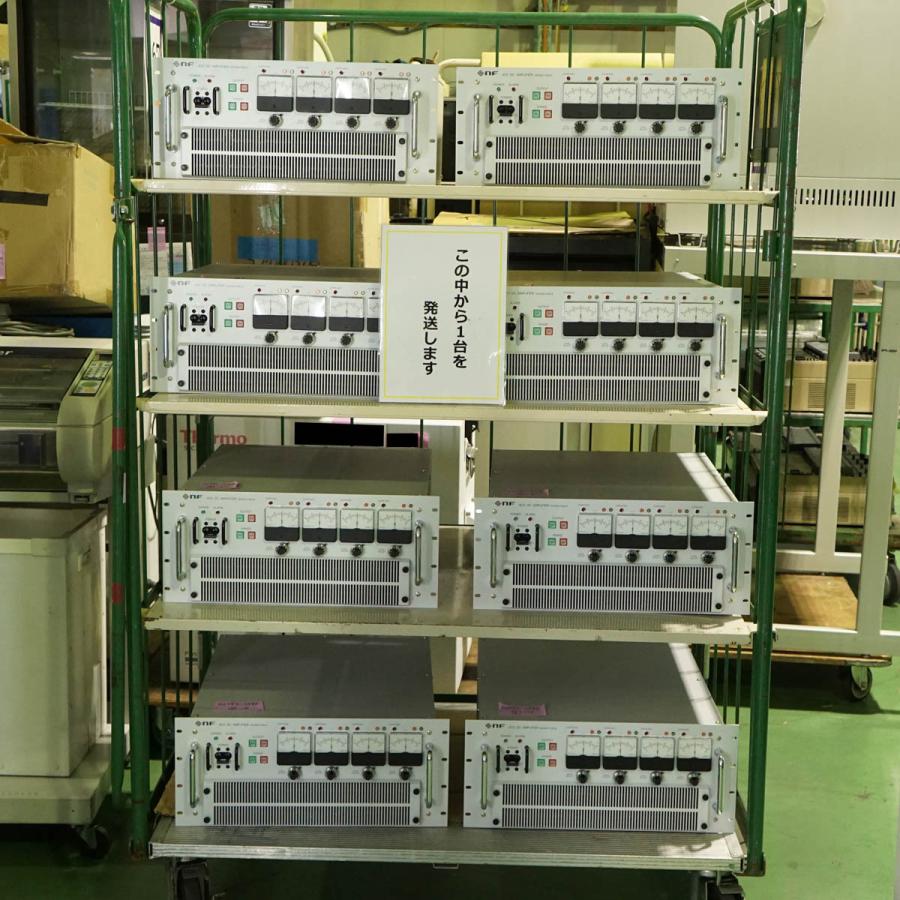8日保証 8台入荷 NF SB58681-1 4CH DC AMPLIFIER アンプ MAX60V/100mA[SK03194-0588] 【CONTINUITY】