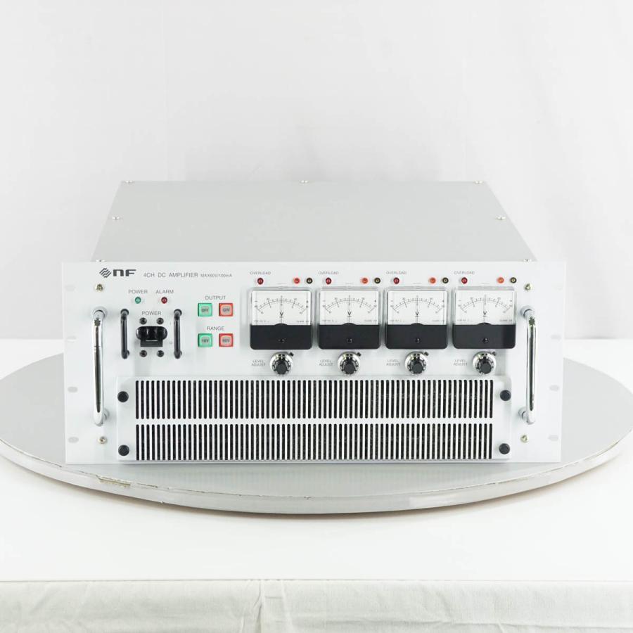 8日保証 8台入荷 NF SB58681-1 4CH DC AMPLIFIER アンプ MAX60V/100mA[SK03194-0588] 【CONTINUITY】