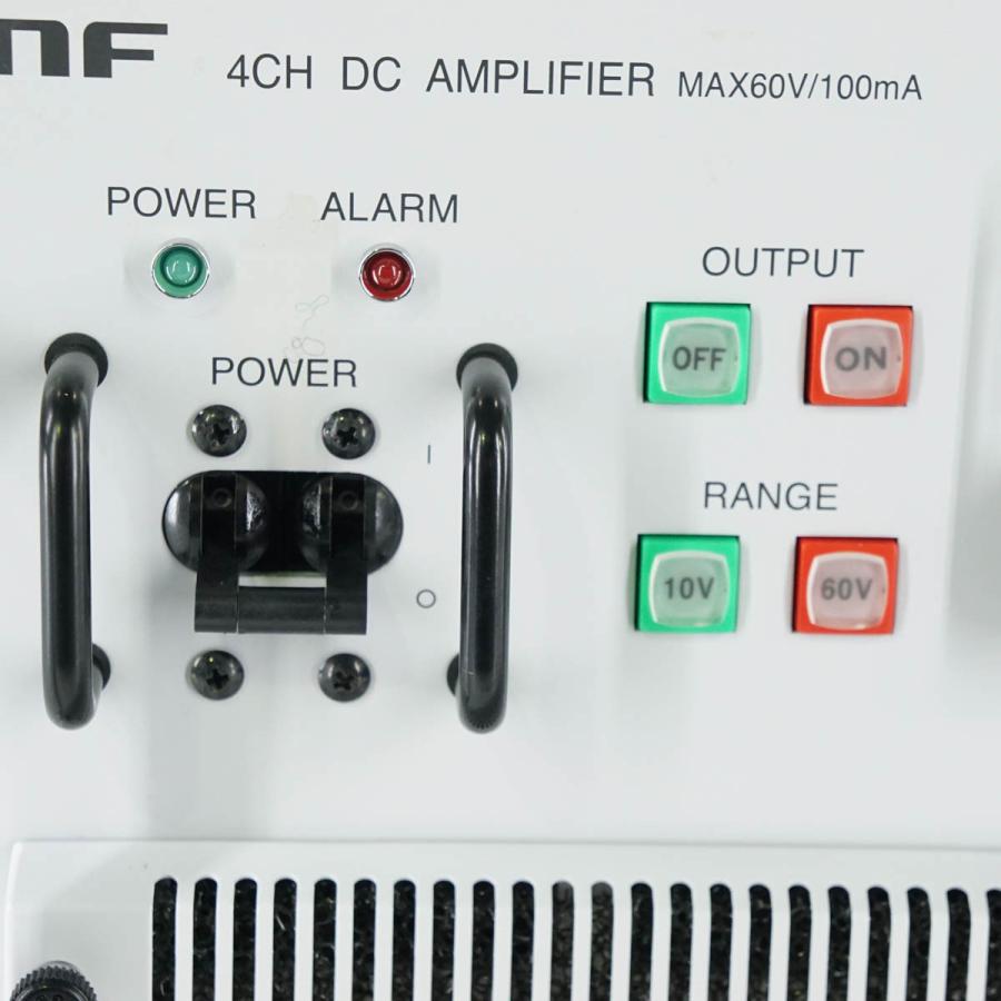 8日保証 8台入荷 NF SB58681-1 4CH DC AMPLIFIER アンプ MAX60V/100mA[SK03194-0588] 【CONTINUITY】
