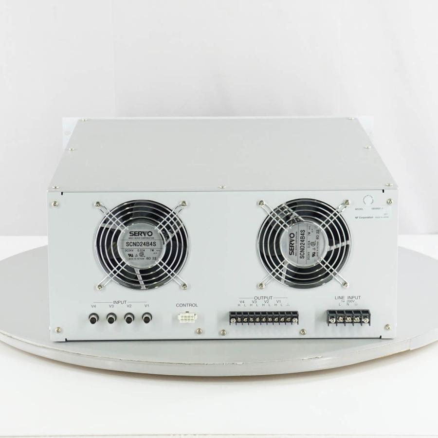 8日保証 8台入荷 NF SB58681-1 4CH DC AMPLIFIER アンプ MAX60V/100mA[SK03194-0588] 【CONTINUITY】