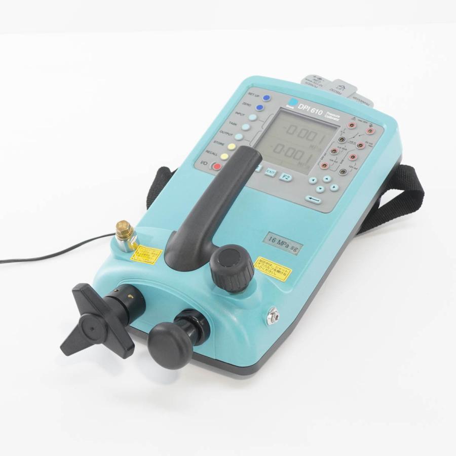 [DW]USED 8日保証 Druck DPI 610 Pressure Calibrator キャリブレーター 16 Mpa sg AC