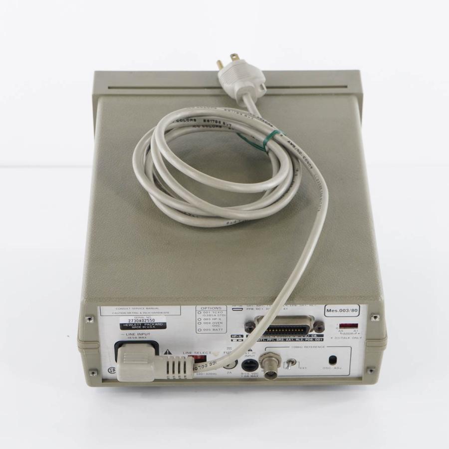 [DW]USED 8日保証 HP 5385A FREQUENCY COUNTER 電源コード[ST03398-0002] |  | 11