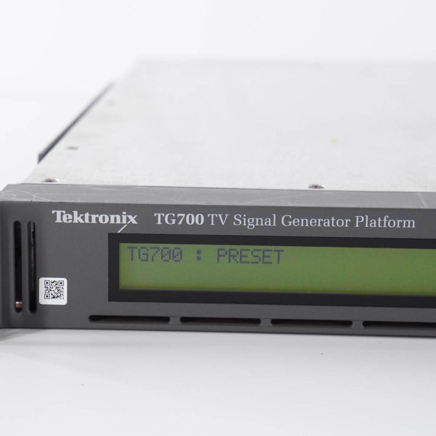 [DW]USED 8日保証 Tektronix TG700 TV Signal Generator Platform テレビシグナル ...