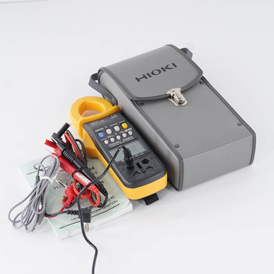 [DW]USED 8日保証 HIOKI 3284 CLAMP ON AC/DC HiTESTER クランプオンハイテスター 9207-10 ACアダプター 取扱説明書[ST03484-0004] | 
