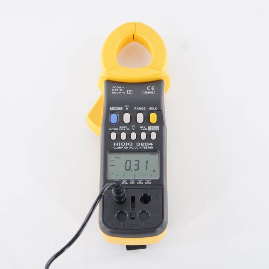 [DW]USED 8日保証 HIOKI 3284 CLAMP ON AC/DC HiTESTER クランプオンハイテスター 9207-10 ACアダプター 取扱説明書[ST03484-0004] |  | 02