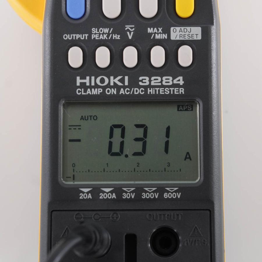 [DW]USED 8日保証 HIOKI 3284 CLAMP ON AC/DC HiTESTER クランプオンハイテスター 9207-10 ACアダプター 取扱説明書[ST03484-0004] |  | 04