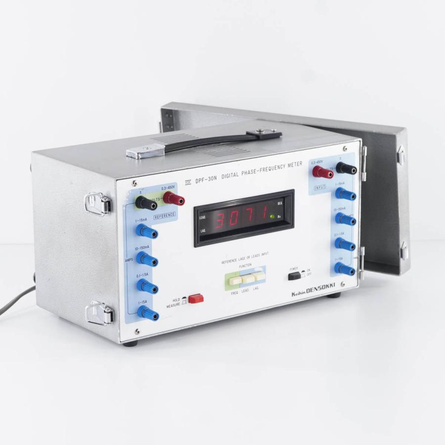 [JB]USED 現状販売 keihin DENSOKKI DPF-30N DIGITAL PHASE-FREQUENCY METER ...