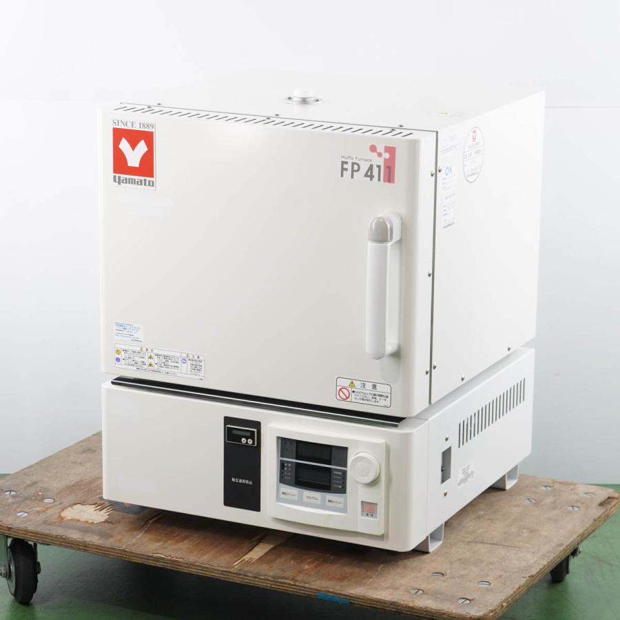 [DW]USED　8日保証　08　2021CAL　yamato　FP　マッフル炉　電気炉　411　FP411　Muffle　Furnace　1150℃[ST03487-0015]