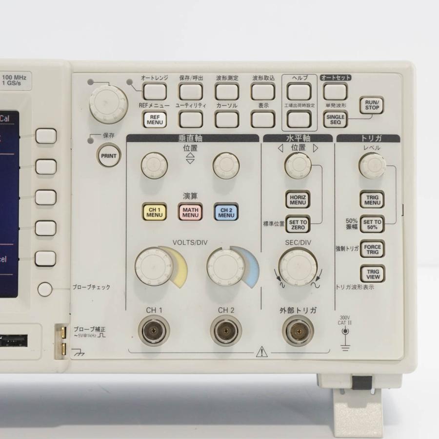 [DW]USED 8日保証 Tektronix TDS 2012B TDS2012B DIGITAL STORAGE OSCILLOSCOPE ...