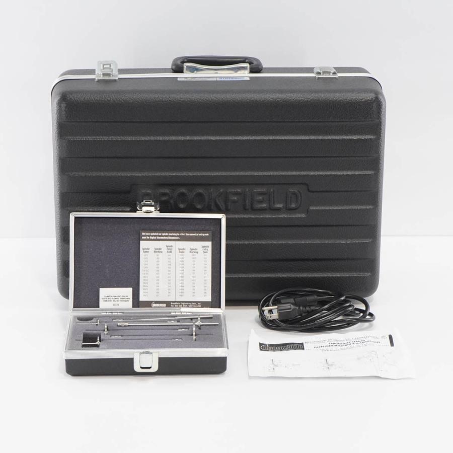 [DW]USED 8日保証 BROOKFIELD HADV-I Prime VISCOMETER デジタル粘度計[ST03492-0024] |  | 07