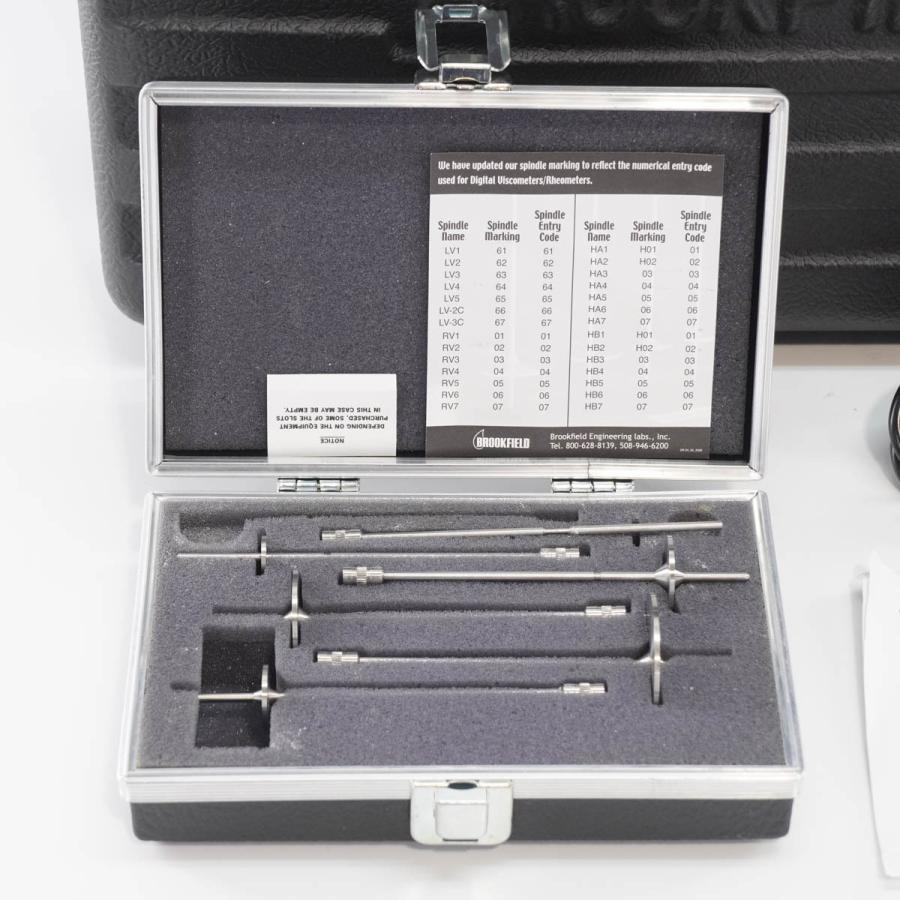 [DW]USED 8日保証 BROOKFIELD HADV-I Prime VISCOMETER デジタル粘度計[ST03492-0024] |  | 08