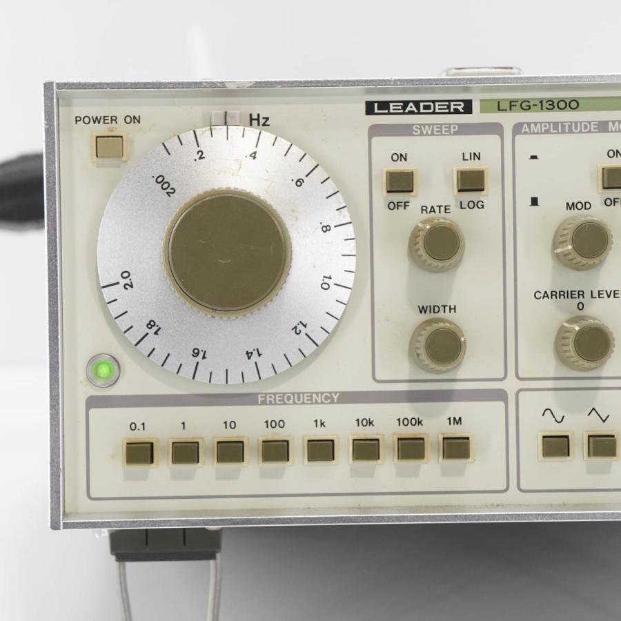 [DW]USED 8日保証 LEADER LFG-1300 FUNCTION GENERATOR ファンクションジェネレーター 電源コード[ST03578-0002]｜dirwings｜04