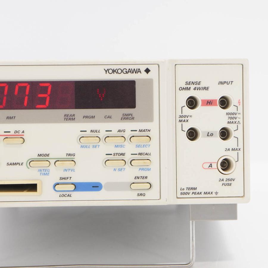 [JB]USED 現状販売 YOKOGAWA 7561 756102-C-1 DIGITAL MULTIMETER デジタルマルチメーター 電源コード[ST03578-0003]｜dirwings｜13