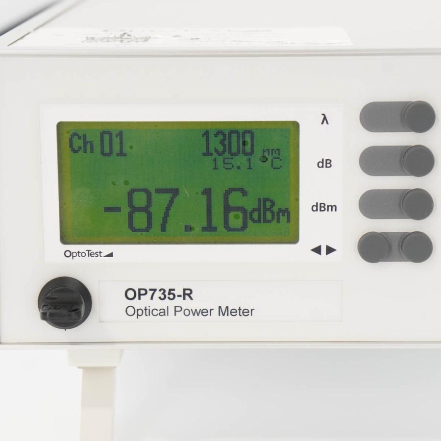 [DW]USED 8日保証 OptoTest OP735-R Optical Power Sensor オプティカルパワーメーター RIN3 ...