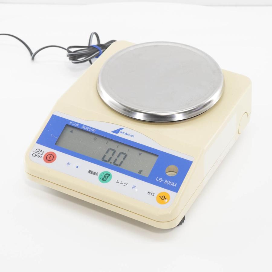 DW]USED 8日保証 TAKAZONO LB-300M SOLNO 電気式はかり 音叉振動