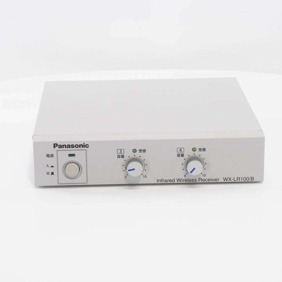 [PG]USED 8日保証 3台入荷 Panasonic WX-LR100/B 赤外線ワイヤレス受信機 ワイヤレスマイクシステム[SK03758-0102]｜dirwings｜03