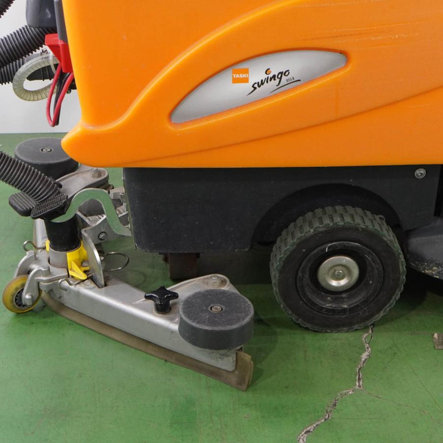 [PG]USED 8日保証 TASKI 855B CO855.1 Swingo スウィンゴ 自動床洗浄機 7510.83 鍵付[ST03820 ...